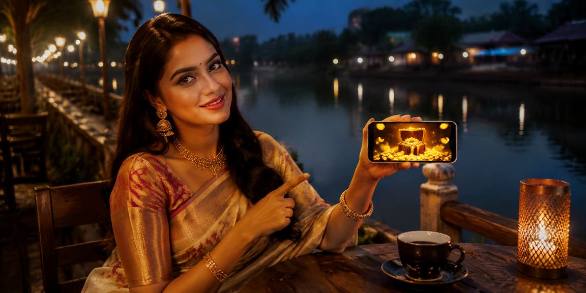 বান্দরবানে ঐতিহ্যবাহী পোশাকে অ্যান্ডার বাহার গেম উপভোগ করছেন একজন খেলোয়াড়