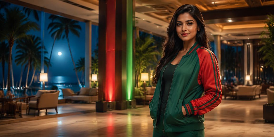 ময়মনসিংহে লাল-সবুজ পোশাকে ক্রিকেট বেটিং উপভোগ করছেন একজন বাংলাদেশি